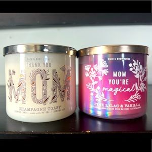 Mother’s Day Bath&BodyWorks candles